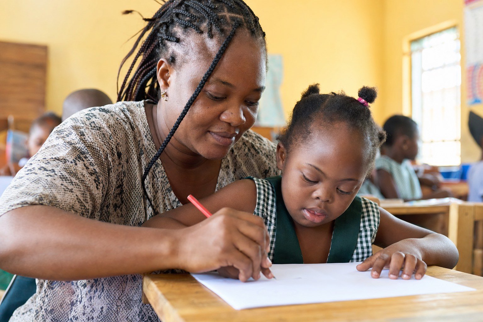 Supportive special needs education setting